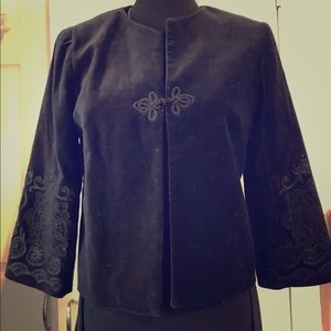 Oscar de le Renta cropped jacket